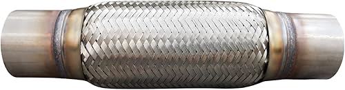 Miniatura 28 de Tubo flexible de escape 2 "X6"/10" tipo universal 100% acero inoxidable para automóviles pesados