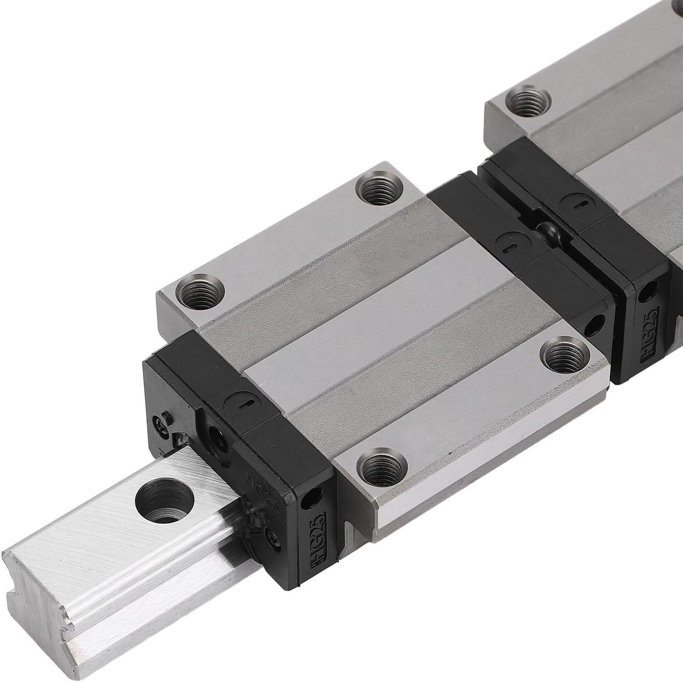 YWBL-WH Linear Guides Rail, Linear Slide Rail 2PCS HGR20 1500mm with Small Size, Light Weight, Versatile, Useful and Practical