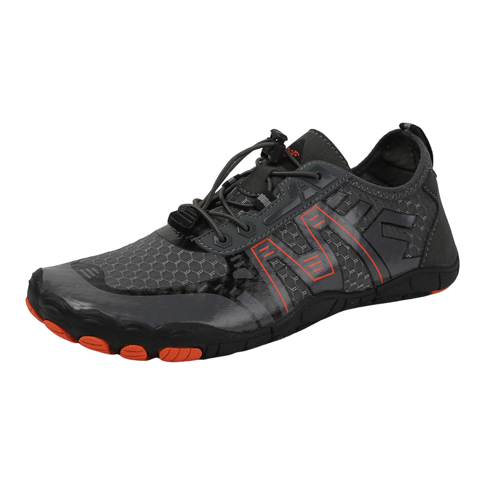 Genérico Zapato Acuático Mujer Pareja Zapatos de Deporte al aire libre Wading Zapatos de playa antideslizantes buceo Natación Equitación Fitness Gran Talla Cinco Dedos Barefoot Hombre