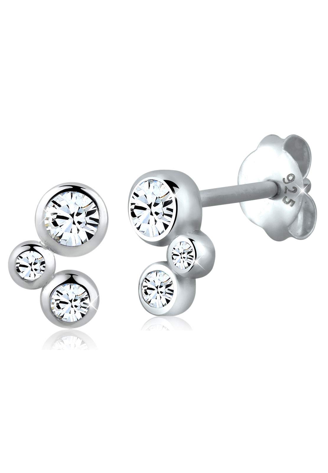 Elli Earrings Classic Crystals 925 Sterling Silver
