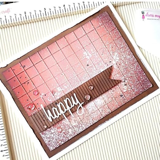 Image of Dress My Craft Multi-Purpose Scoring Board (12 Inch x 12 Inch)
