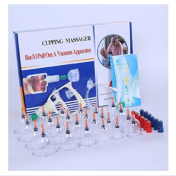Buy Vacuum Cupping Therapy Set, Cupping Vacuum Suction Sets for Cellulite Cupping Massage Back
