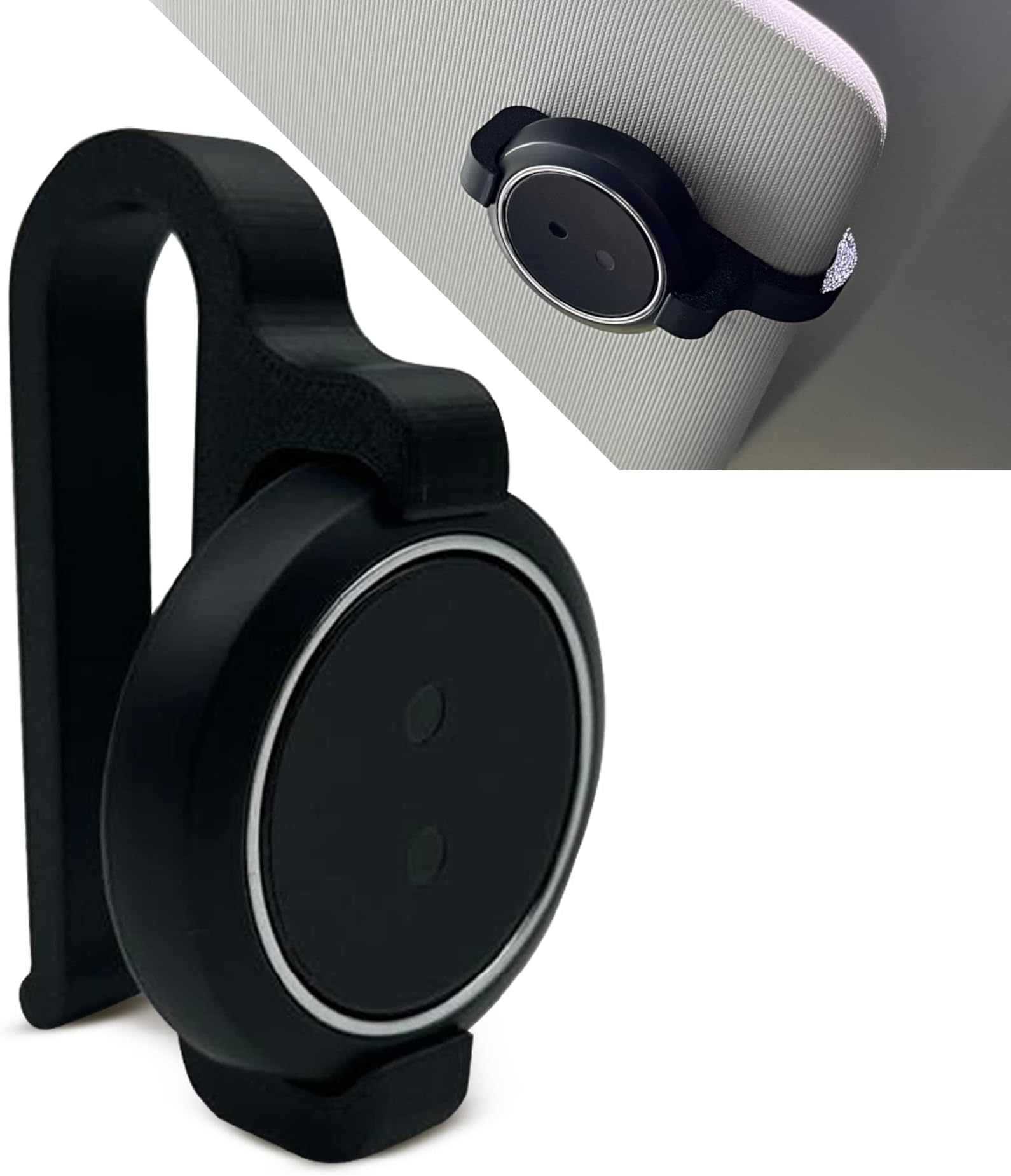 Halterung Für Ooono Co-Driver No. 2 - Sonnenblenden Halterung Bis 2cm Stärke