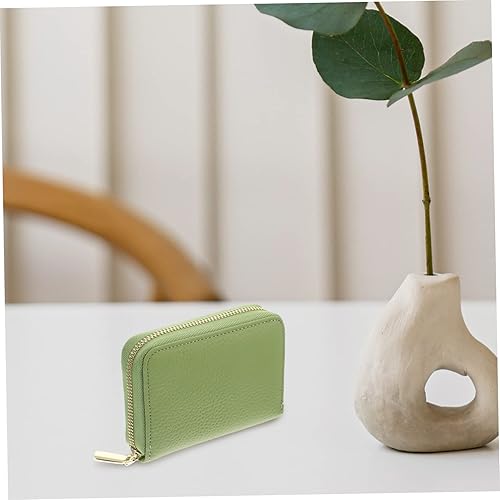 Miniatura 2 de STOBOK 3 unids cartera de tarjetas de crédito titular portátil moneda contenedor de cambio bolsa de almacenamiento de gran capacidad titular