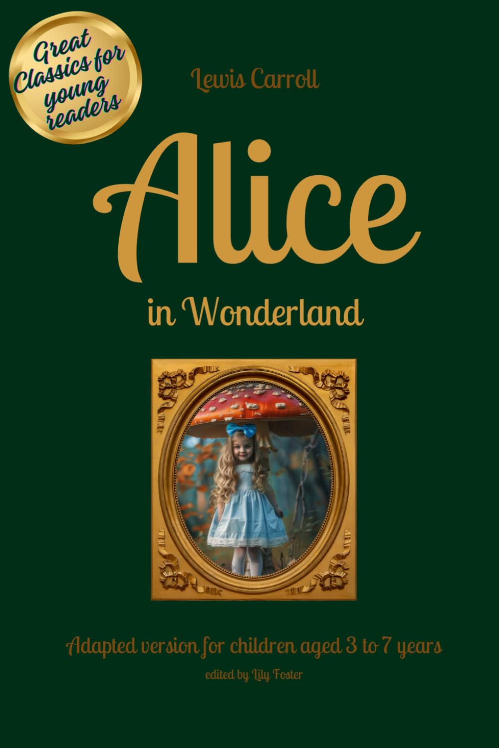Alice in Wonderland - Great Classics for Young Readers: Adapted version for children aged 3 to 7, with illustrations