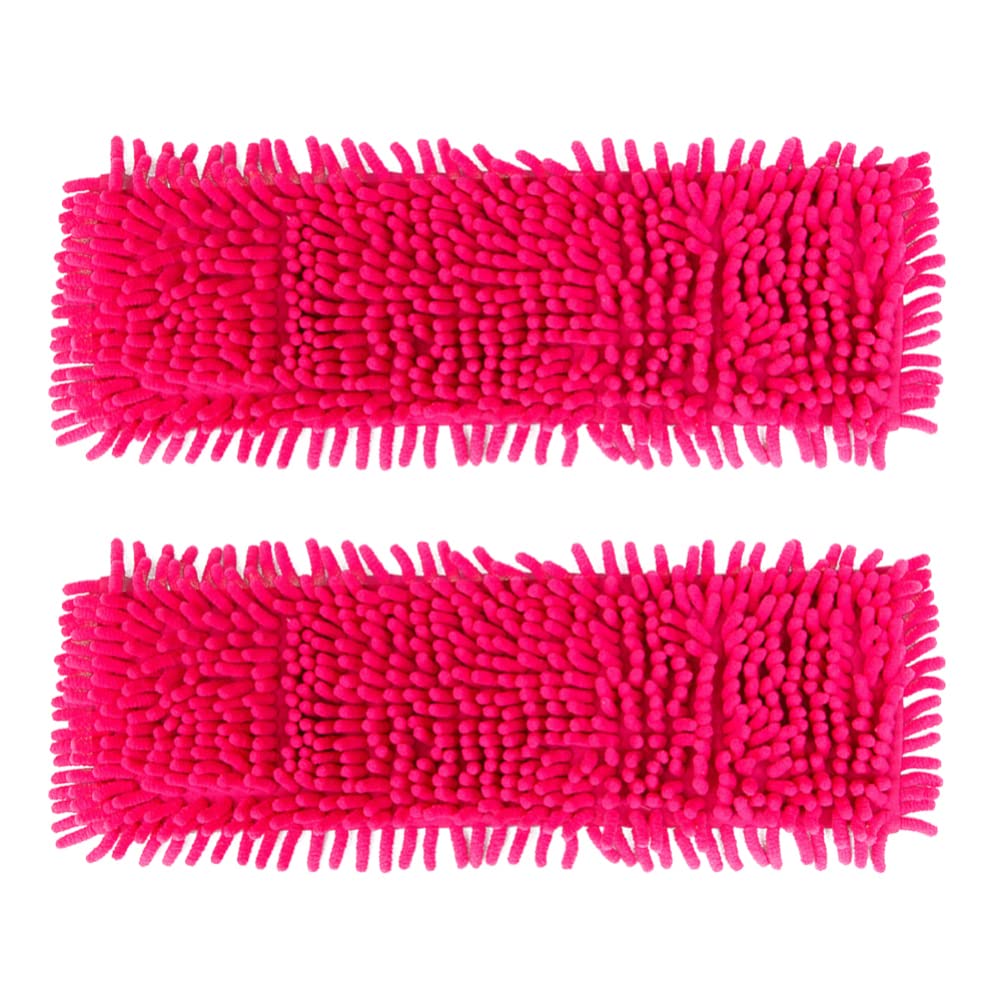 FOMIYES Microfiber Mop Microfiber Mop Microfiber Spray Mop Replacement Pads, Mop Head Replacement Cloth, Water Absorption Mop Head Accessories for Home (Red) Flat Mop Flat Mop