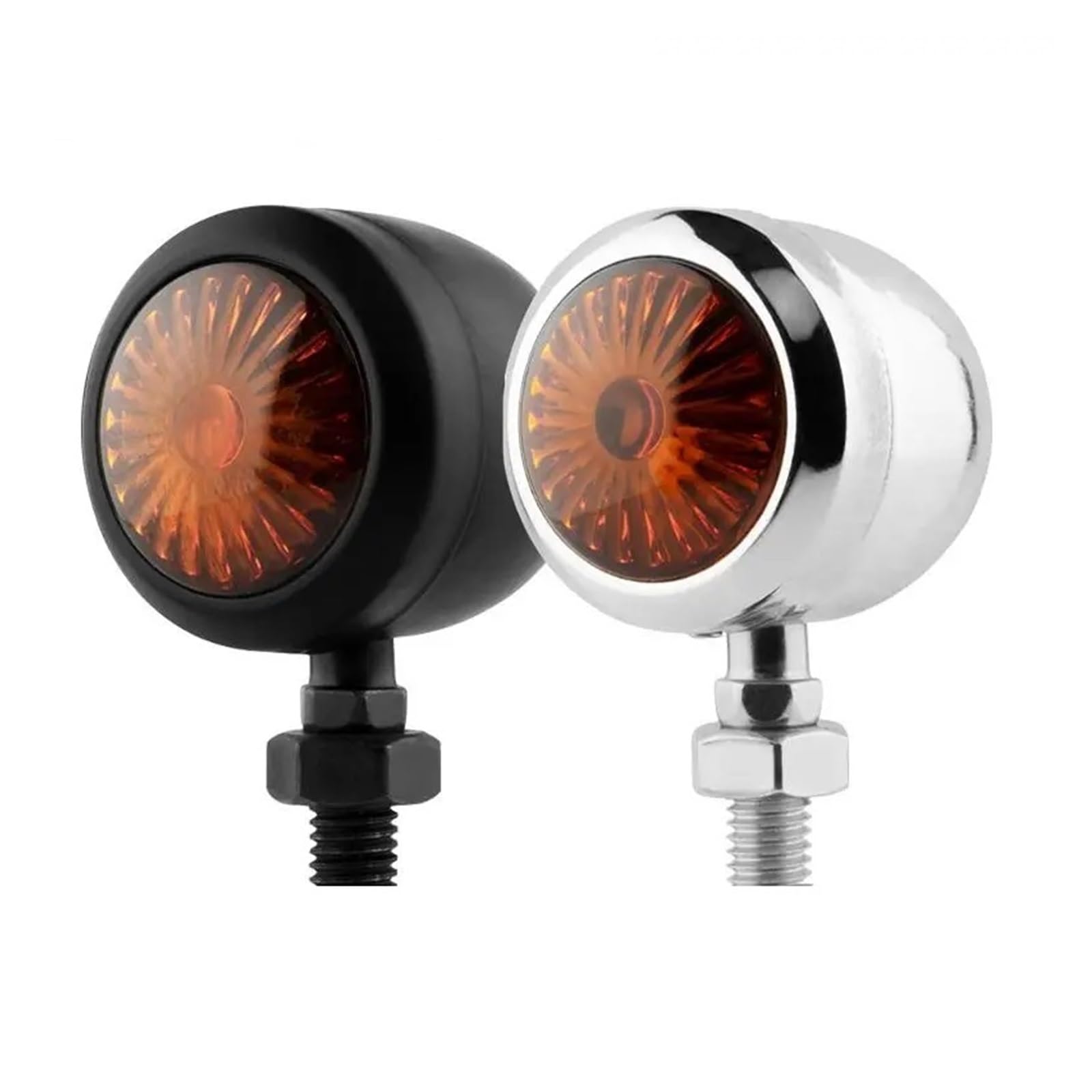 Indicatore direzione a LED moto grande 10 mm in metallo Indicatoris Motos