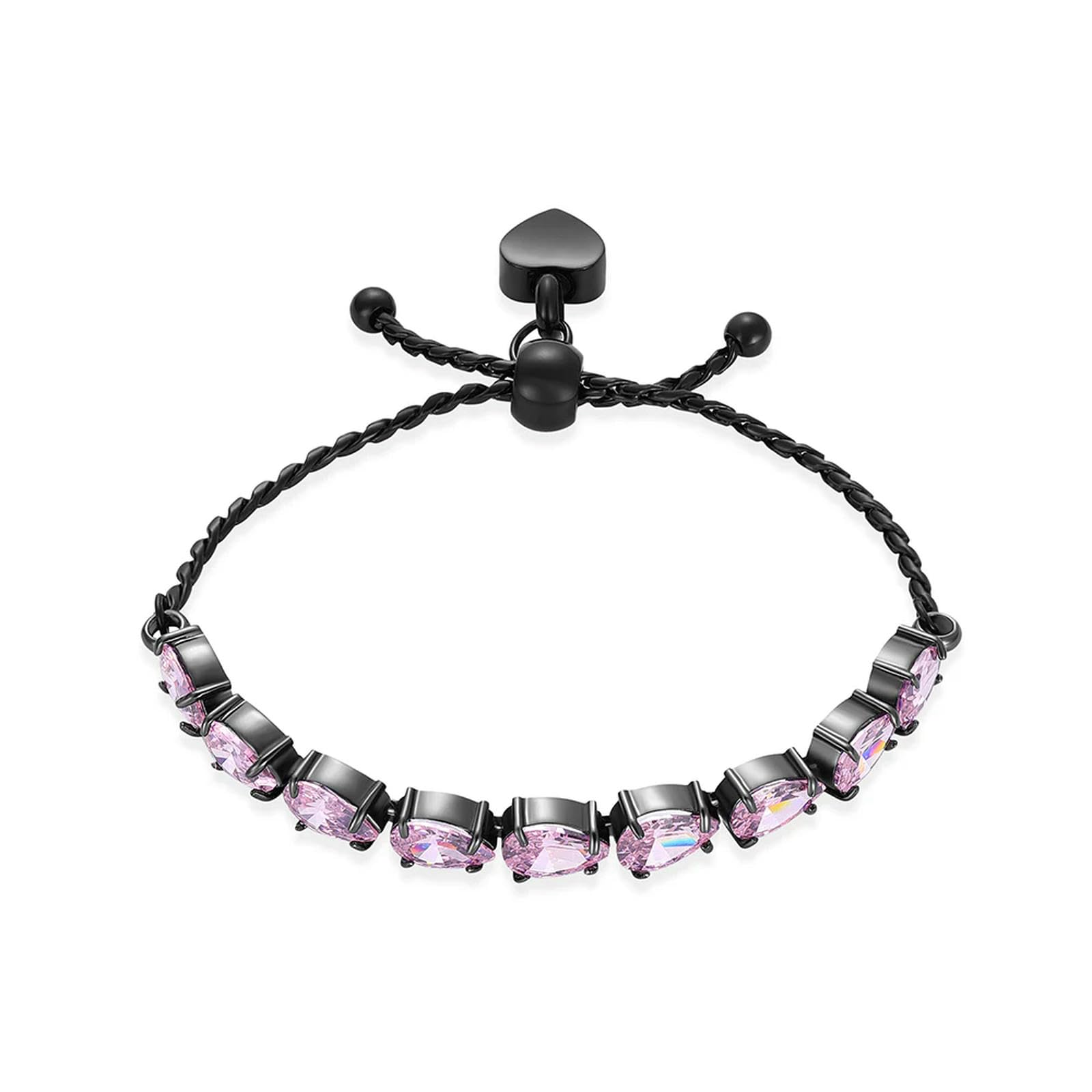 Bracelet de crémation pour cendres en acier inoxydable et son pendentif cœur mémorable