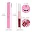 evpct Dark Red Metallic Glitter Lip Liner and Lipstick Combo Lip Gloss Stain Set Makeup for Women Long Lasting Waterproof 24, Wine Red Frosted Metallic Shimmer Glossy Chrome iridescent Liquid Lipstick