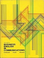 Business English in Communications 0130953156 Book Cover