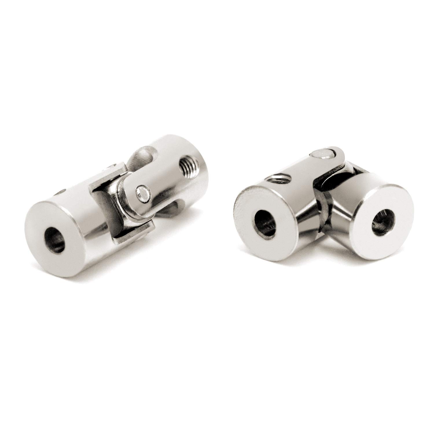 QWORK 4 Pack 3mm Universal Steering Shaft Coupling