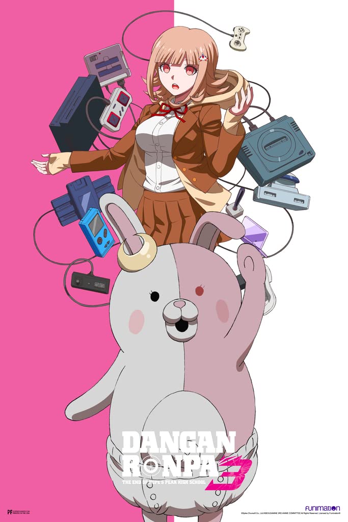 Amazon.co.jp: ダンガンロンパ 3ポスター モノミ千秋 七海 マーチ