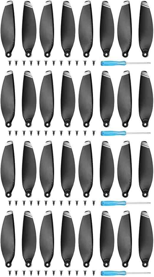 (32pcs) Propellers for DJI Mavic Mini Accessories Replacement Spare Propellers Blades Quadcopter Accessory Quick-Release Low Noise Props