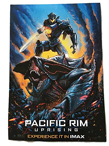 PACIFIC RIM UPRISING - 13"x19" Original Promo Movie Poster 2018 Imax Version