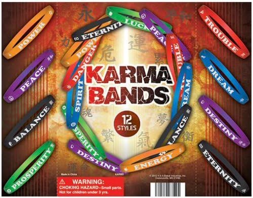 Forbidden City Bok Choy Boy Karma Wristbands Set of 20