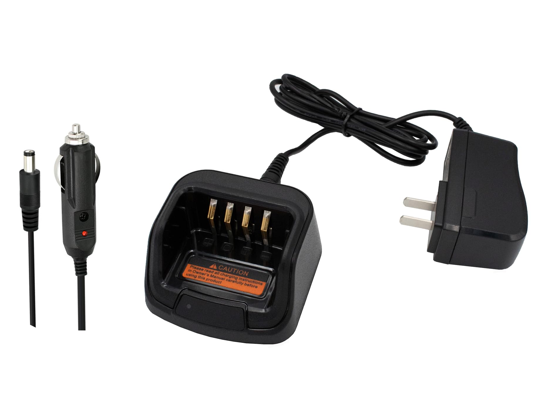 CH10A07 Car Charger for Hytera PD402i PD502 PD562 PD782 PD686 BL1504 BL1502 Radio with Desktop Charger