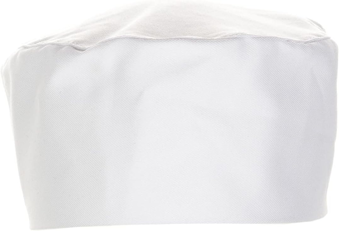 Chef Works Standard Chef Beanie, White, Small/Medium : Clothing, Shoes & Jewelry