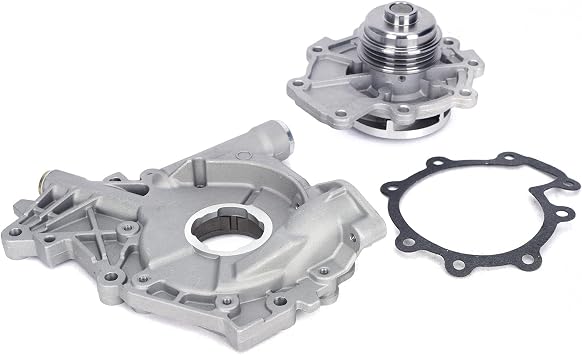 MPLUS Engine Oil Pump & Water Pump fits for Ford 2007-2008 Escape 3.0L, 2006-2009 Fusion, 2006 for Lincoln Zephyr, 2007-2008 for Mercury Mariner, 2006-2009 for Mercury Milan 3.0L