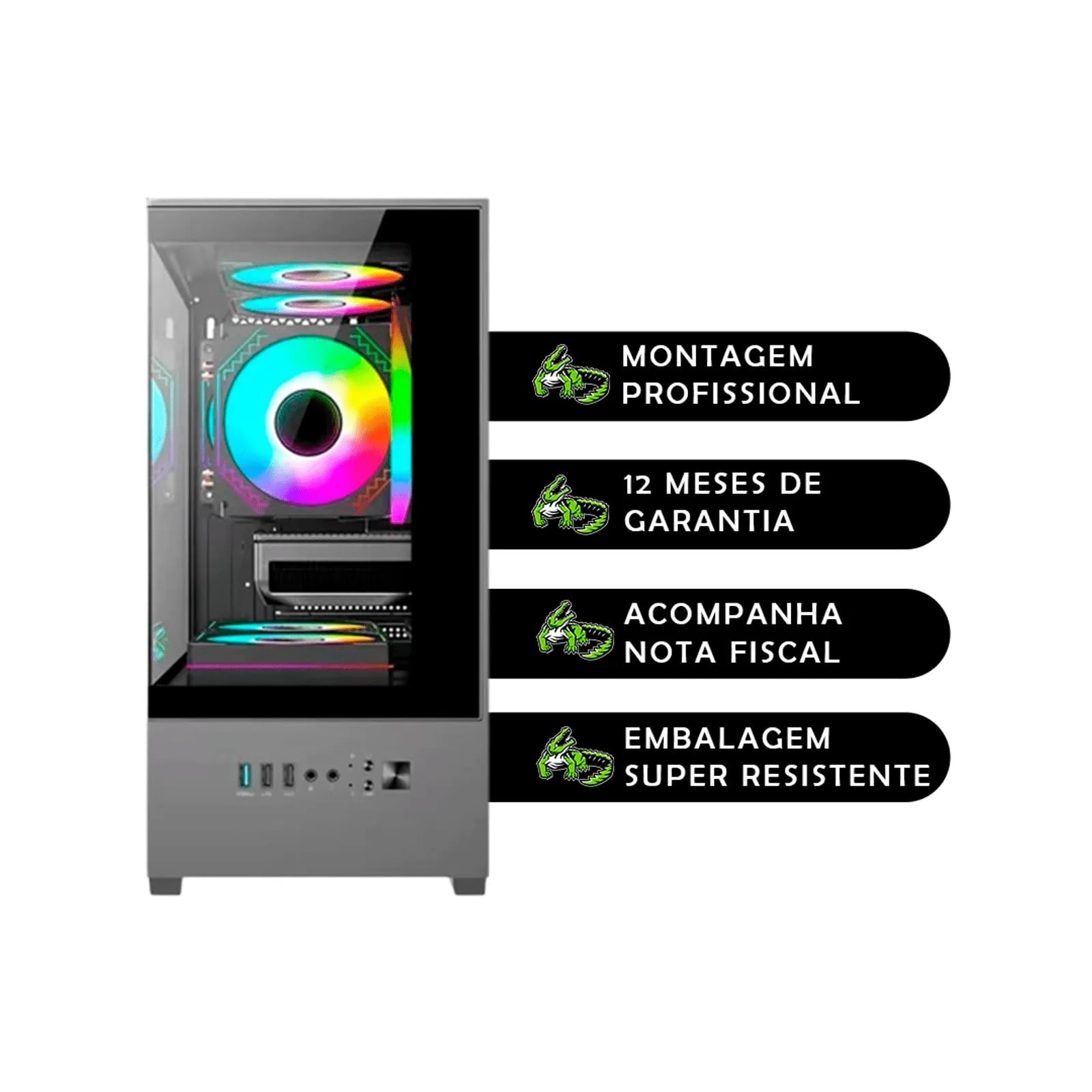 PC Gamer Intel Core i5 3470 3.6GHz Placa de Vídeo GeForce GT 730