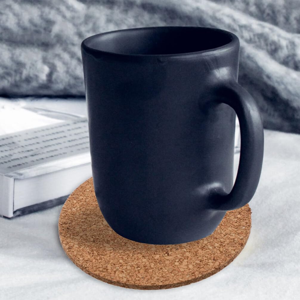 50piezas Posavasos De Corcho Resistentes Al Calor para Tazas De Té Decoración Mesa Almohadillas Tazas
