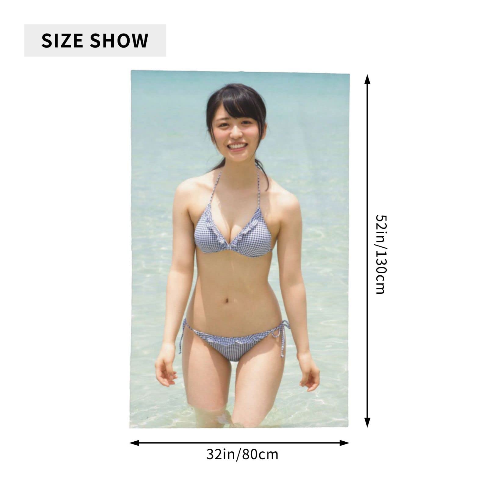 Amazon.co.jp: ビーチタオル バスタオル 長濱ねる ながはまねる
