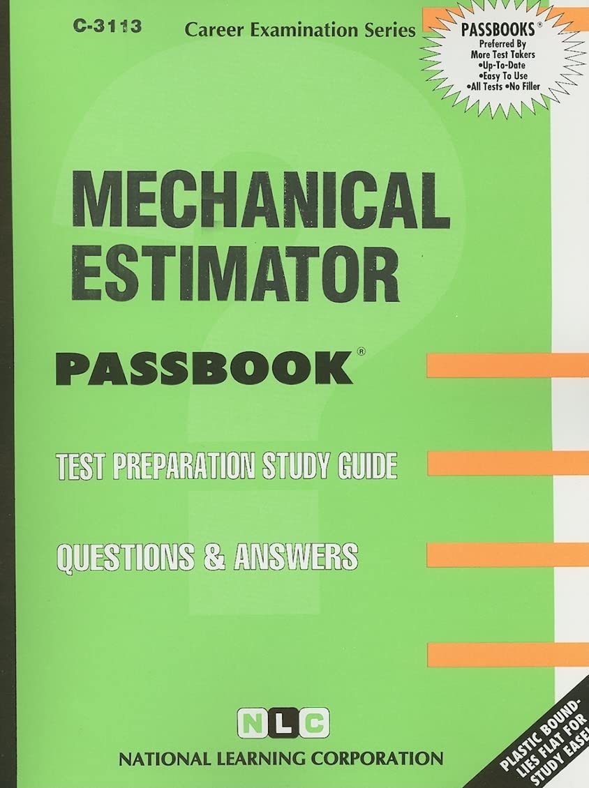 Mechanical Estimator(Passbooks) (Career Examination Series) National Learning Corporation
