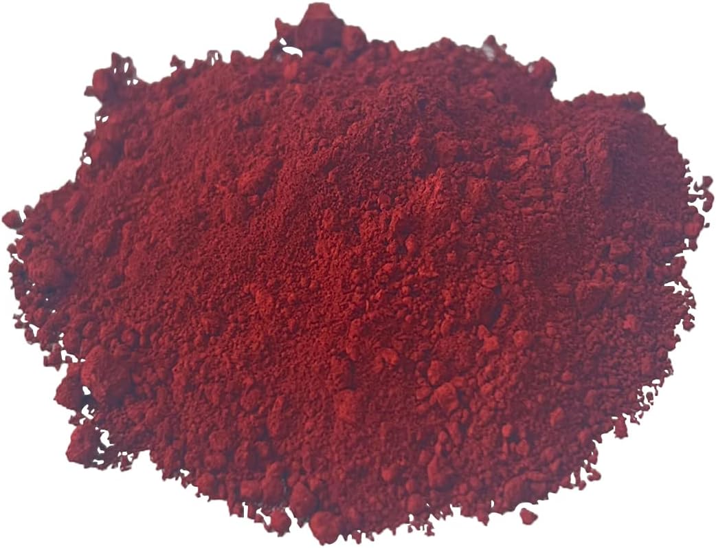 Eastchemlab Red Iron Oxide, Used For Art Decoration, Painting Pigments, Concrete, Clay, Cement, Bricks, And Coating (100g/3.52oz)