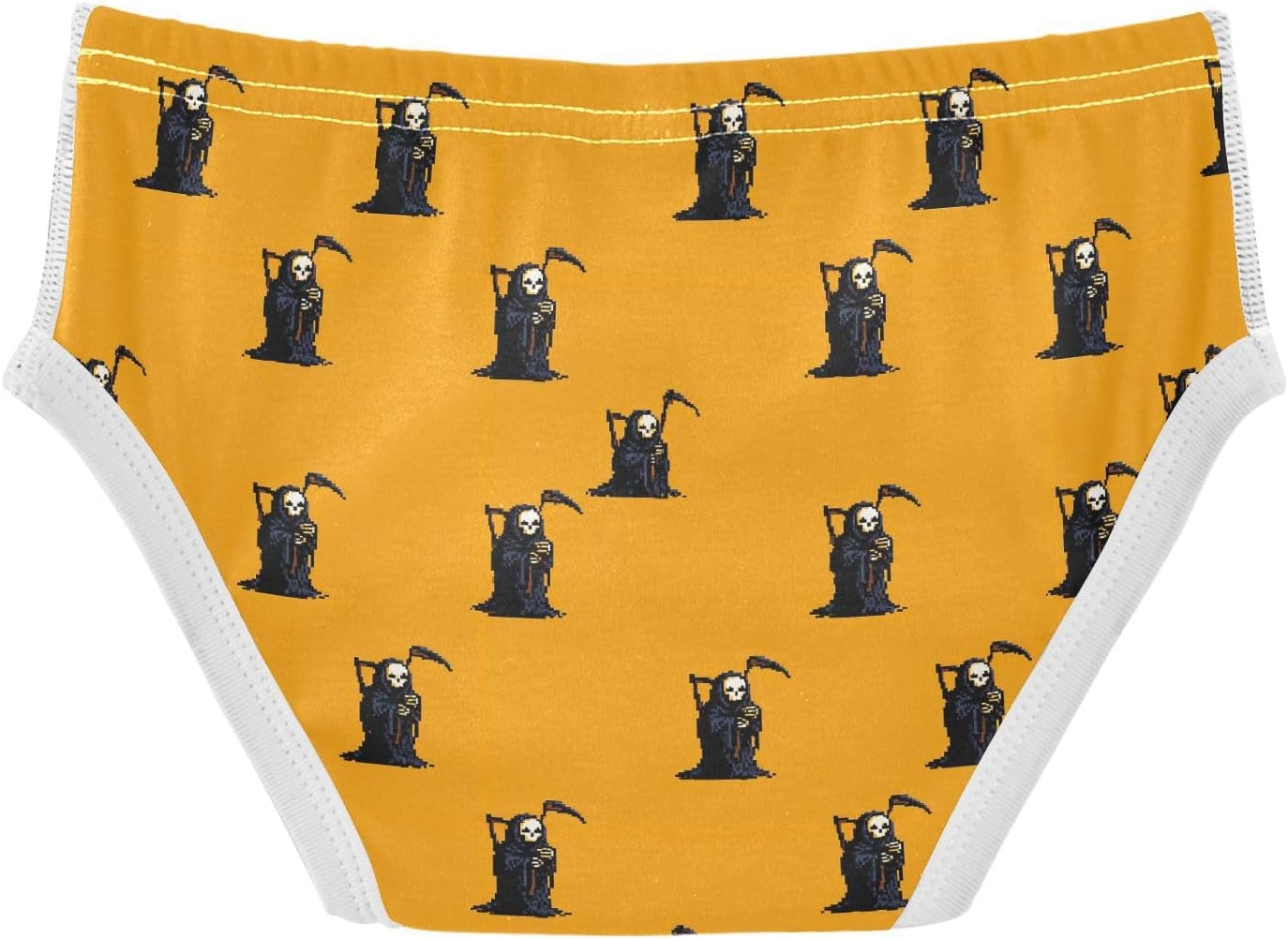 visesunny Yellow Death God Potty Training Underwear Boys Toddler Cotton Soft Brief Size 2T-8Y for Kids