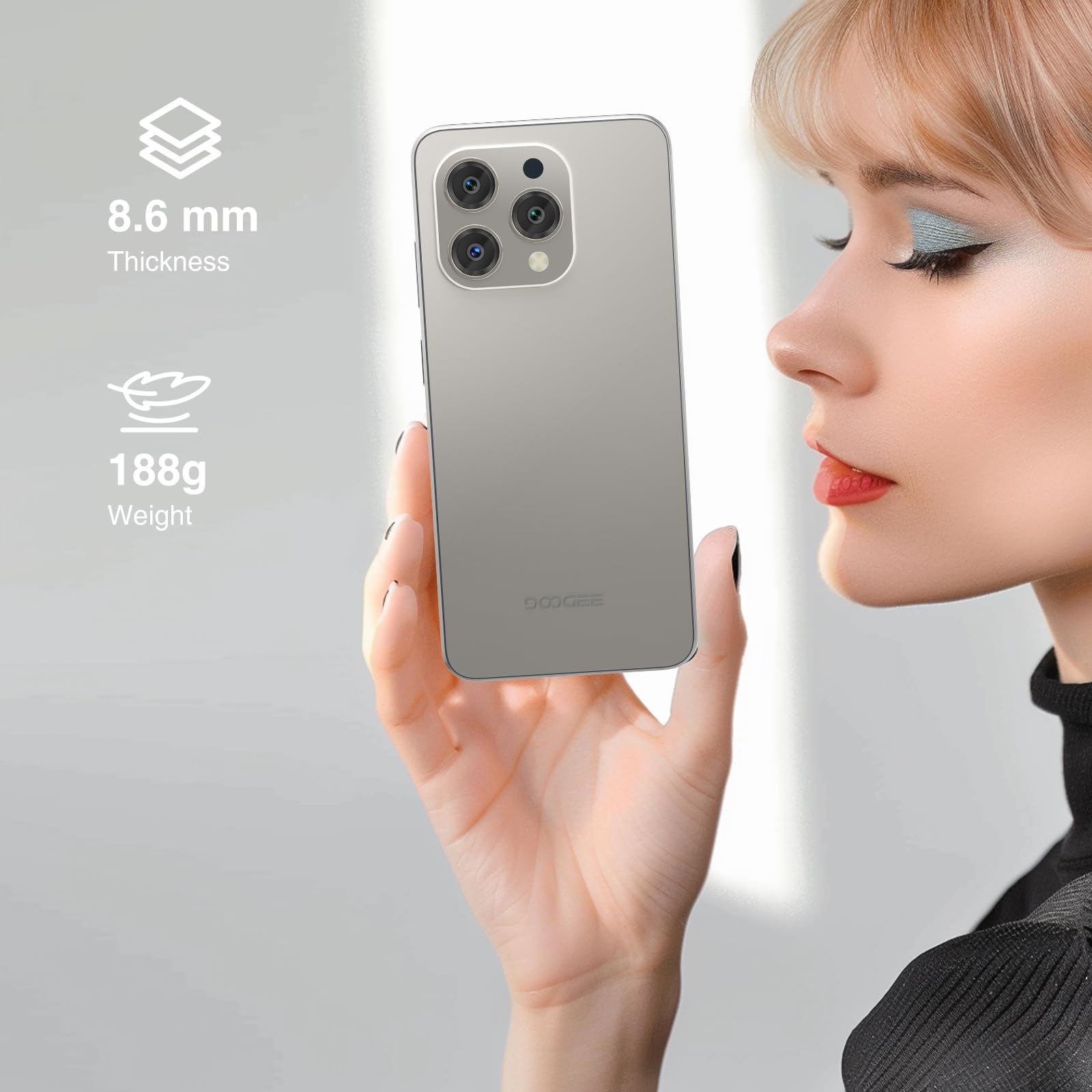 Amazon.com: DOOGEE N55 Android 14 Cell Phone,9GB+128GB Expandable