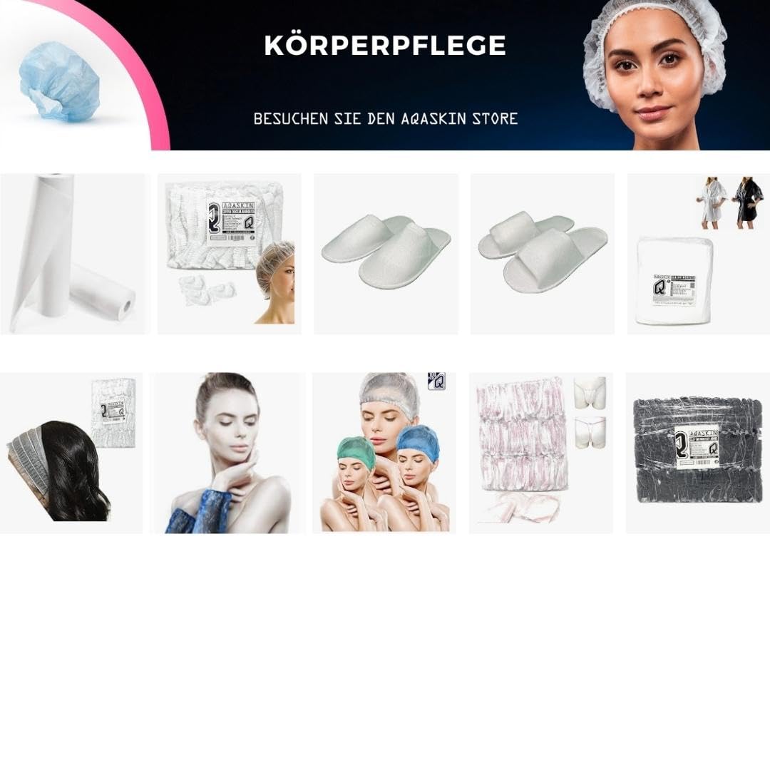 Einweg-Kimono für Kosmetikerinnen aus TNT 30 g/m² – Packungen mit 20 Stück – Mengenrabatte – Einzeln verpackt – Weiß 100 x 140 cm – Tasche und Riemen