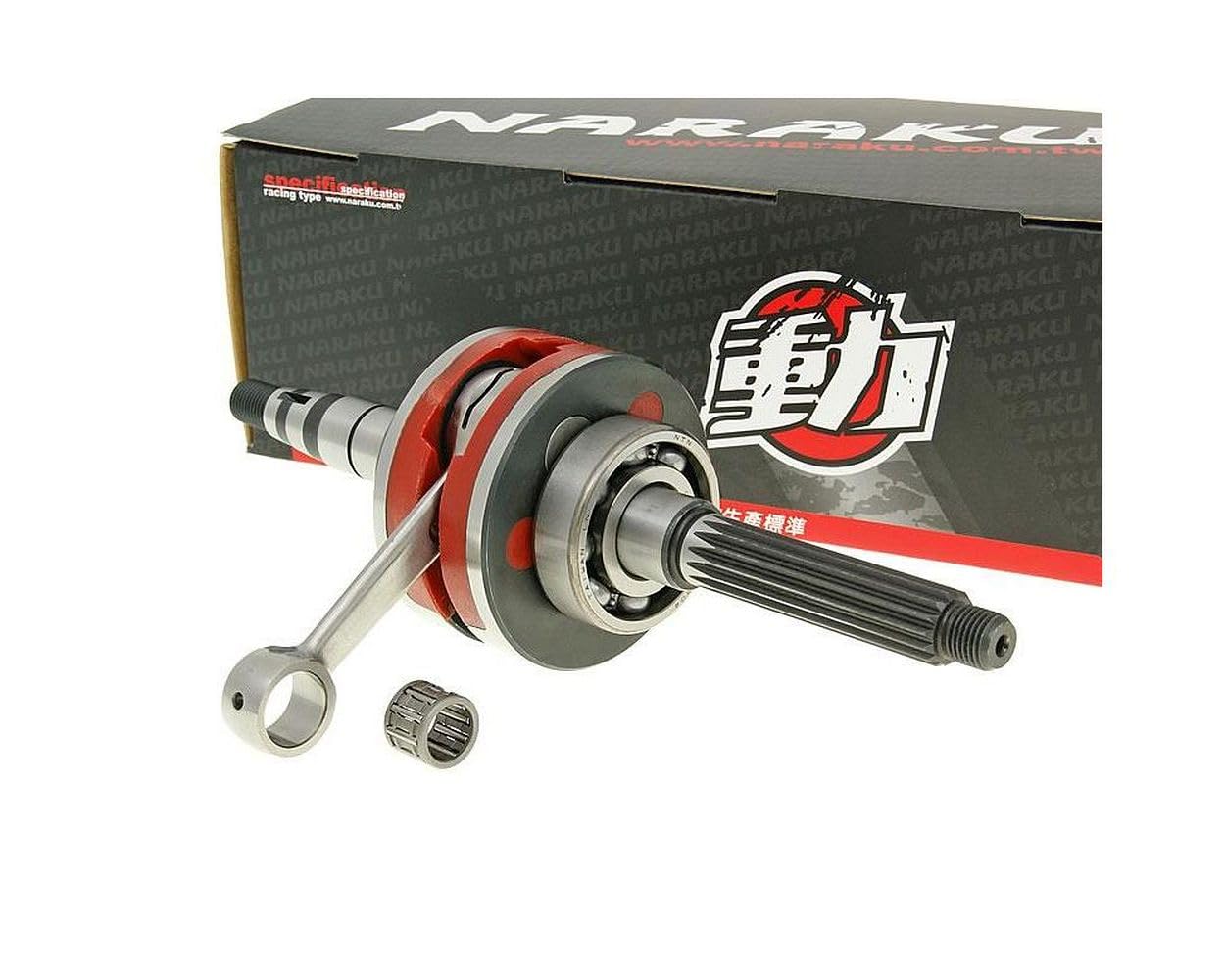 NARAKU RACING HPC Kurbelwelle für Atu/Explorer Cracker 50, Race GT 50, Spin GE 50