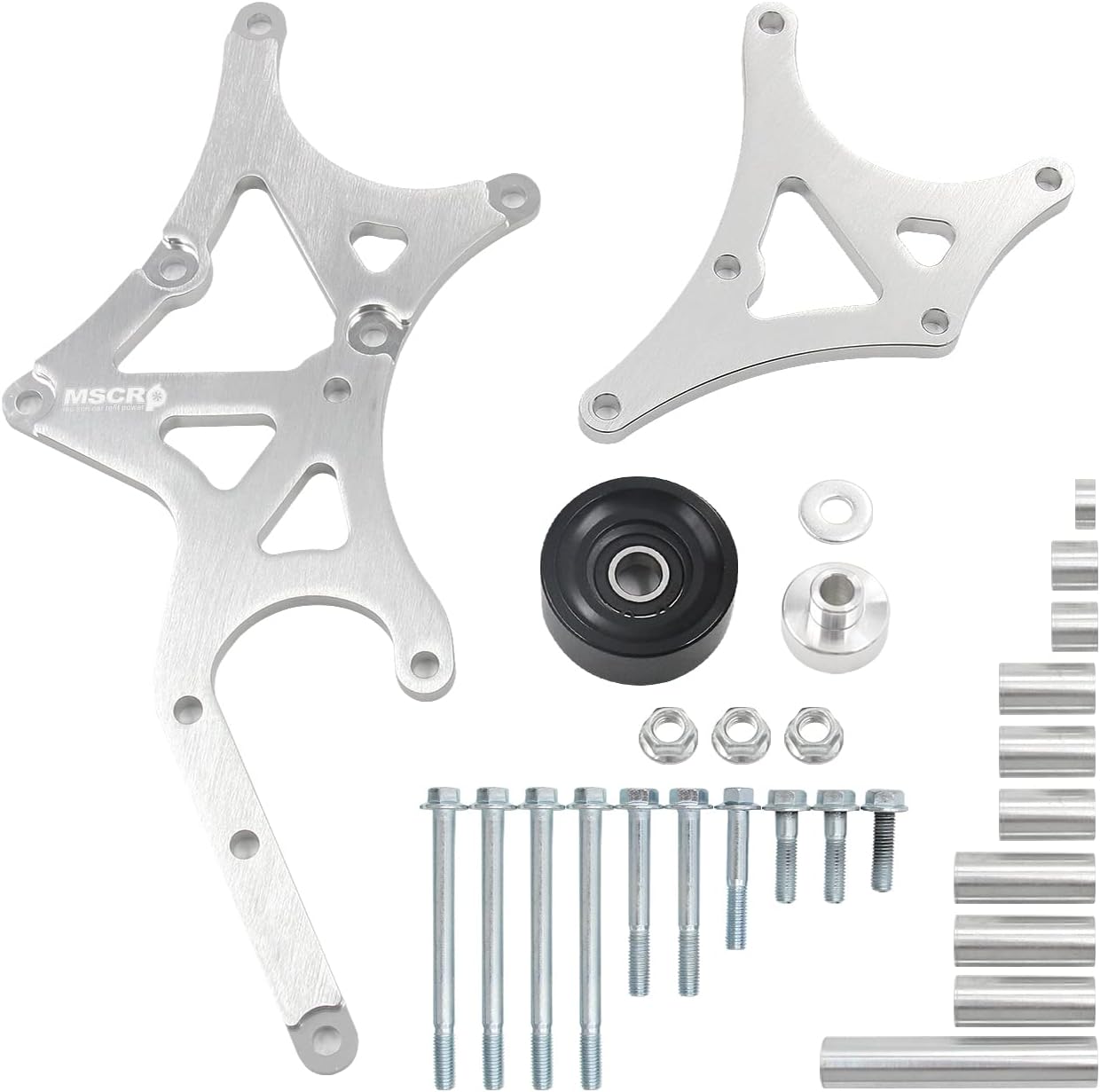 Driver Side Alternator/Power Steering Pump Bracket Compatible with Chevy Silverado GMC Sierra Yukon Tahoe Express Suburban 1500 2500 3500 1999-2014