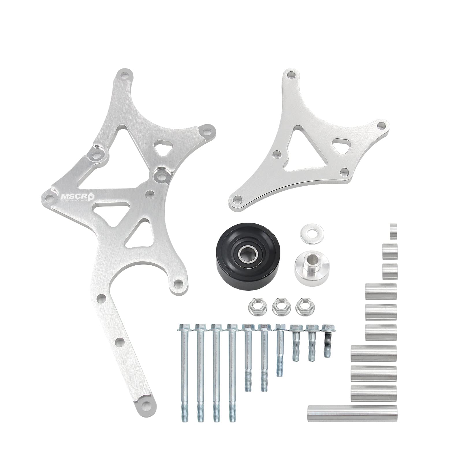 Driver Side Alternator/Power Steering Pump Bracket Compatible with Chevy Silverado GMC Sierra Yukon Tahoe Express Suburban 1500 2500 3500 1999-2014