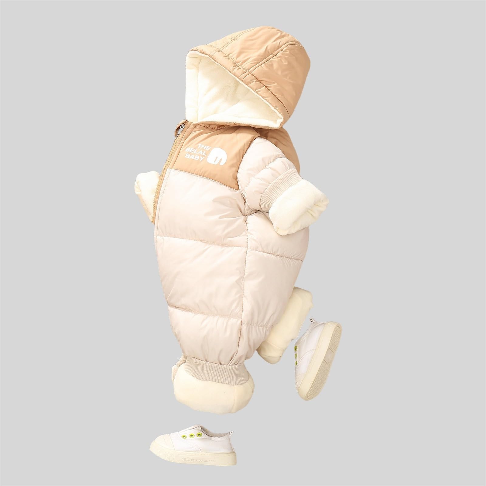 Tuta Invernale Neonato Tuta Neve Neonato 3 6 Mesi Termica Tutine 0 Maschio Ciniglia Tutina Femmina Pile Bambino Abbigliamento Caldo Cotone Bimbo Bambina Tutone Completo 2 Anni 9M Giubbotto