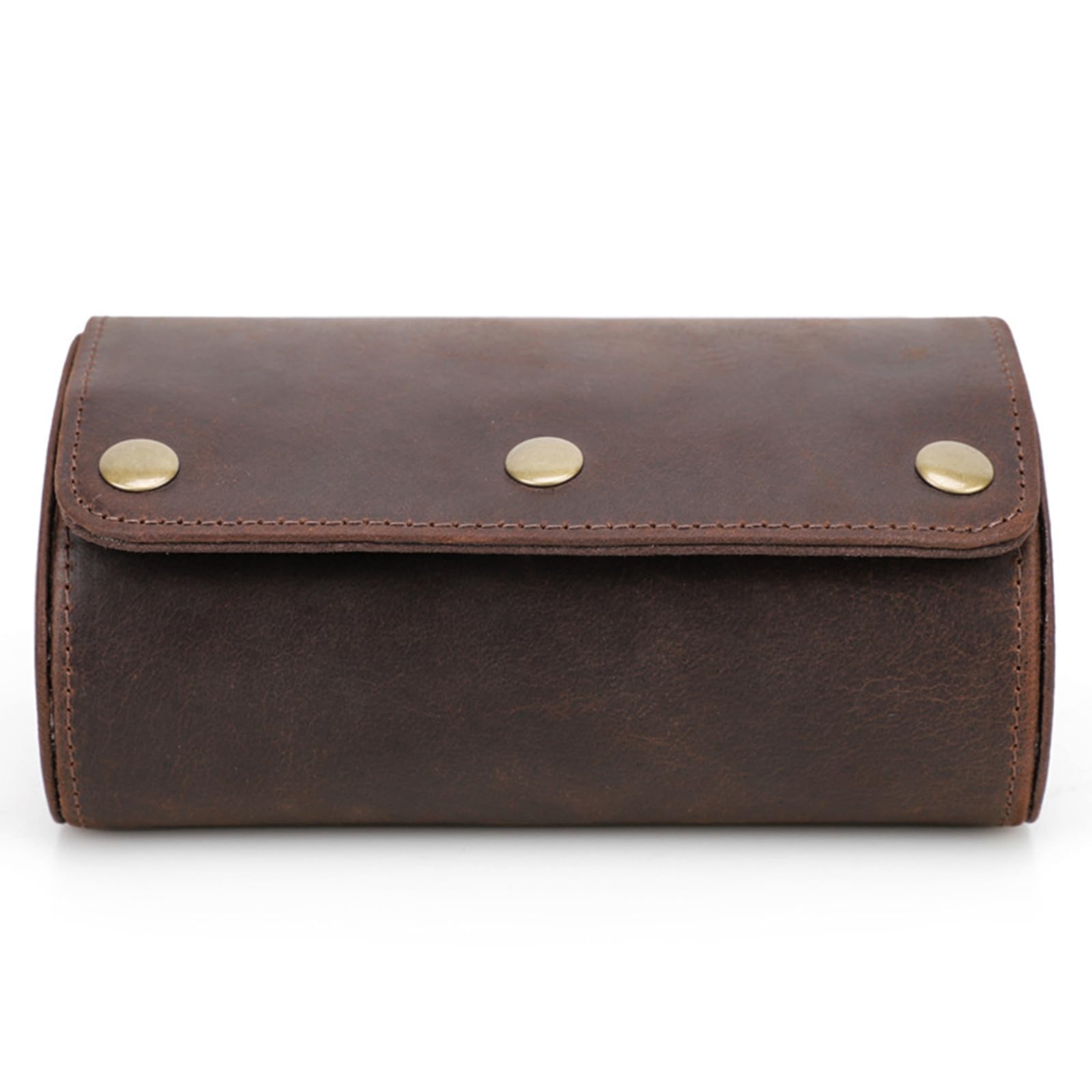 Msioytog Watch Display Box Stylish 2 Slot Watch Presentation Case Wristwatch Storage Container Practical Accessory Holder Stylish Carrying Box