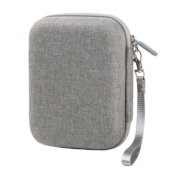 Protective Hard Case for Fuji-Film Insta-x Instant Mini EVO Link 2 Liplay Camera EVA Carrying Bag Holder with Inner Storage Pocket (Grey)-picture-16