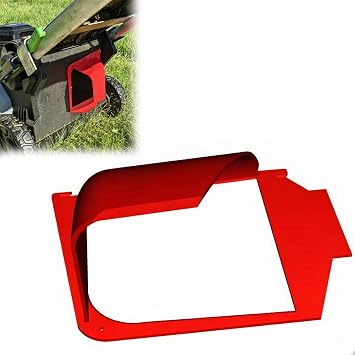 Discharge Chute Compatible with EGO Mower - Improved Replacement Grass Chute with Smooth Flow Design