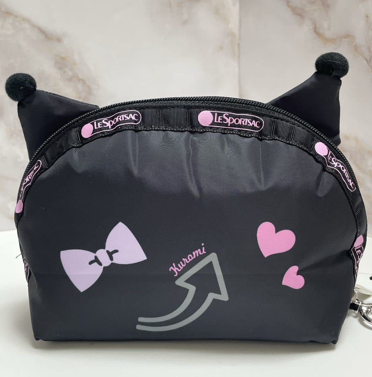 Amazon.co.jp: Lesportsac Overseas Limited Kuromi Pouch