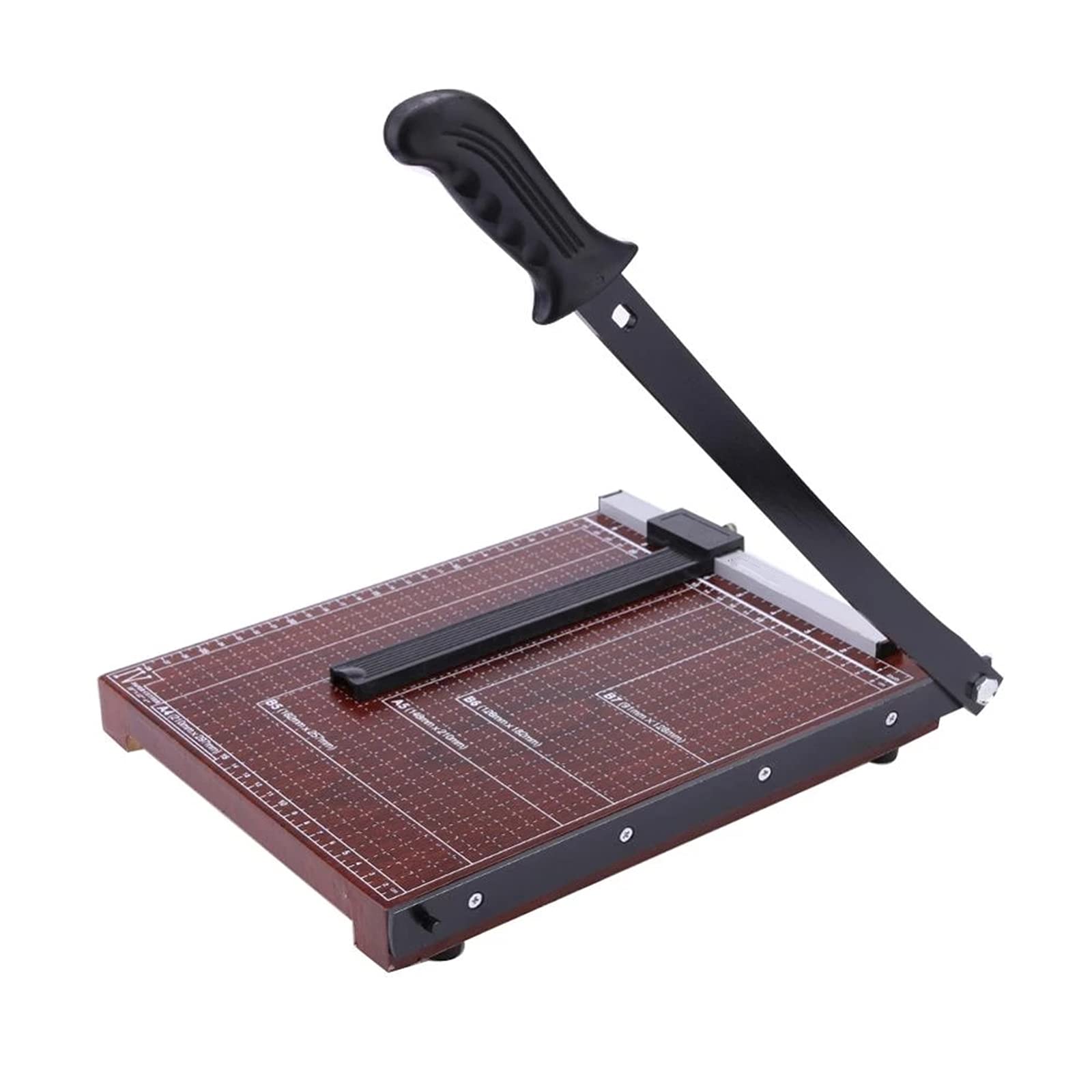 Papierschneider, A4, Papierschneidemaschine, Für Zuhause, Büro, Schule, Papier, Fotoschneidewerkzeuge, Professionell (Braun, 32 X 25 X 5 cm) (Braun, 32 X 25 X 5 cm)