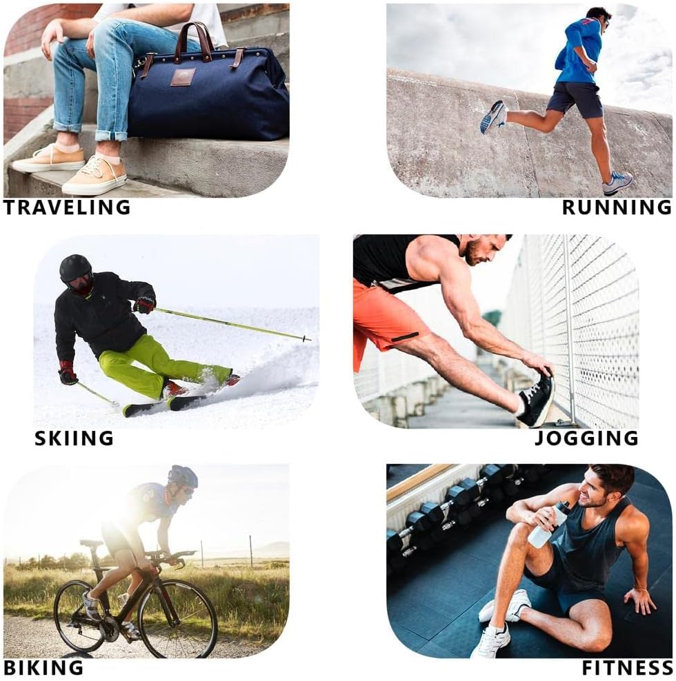 Men's Rayon Made From BAMBOO Thin Ankle Socks 6 Pairs Striped Breathable Absorbent Low Cut Athletic 9-12 Size