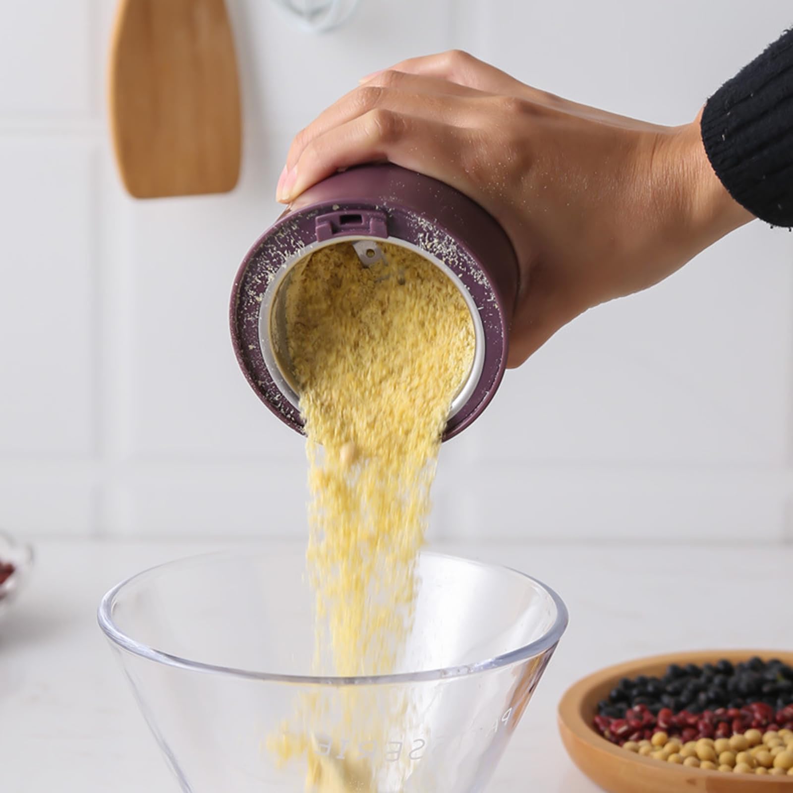 Broyeur à pilules électrique, moulin à café avec brosse, broyeur pour tubes d'alimentation, enfants ou animaux domestiques, broie les comprimés de médicaments de différentes tailles en poudre fine