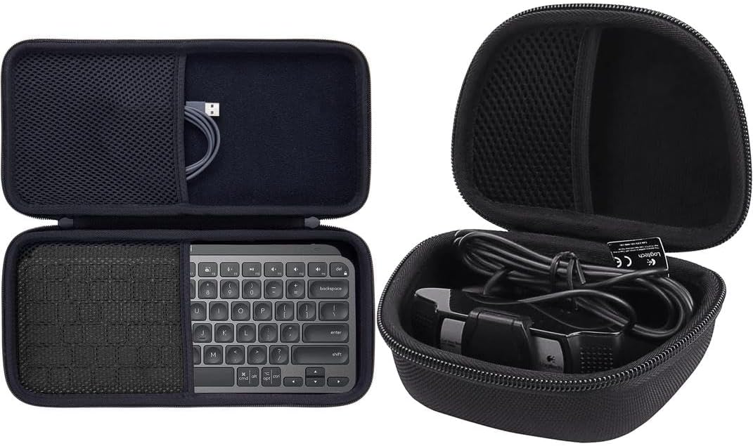 Aenllosi Hard Case for Logitech MX Keys Mini Advanced Keyboard, Black
