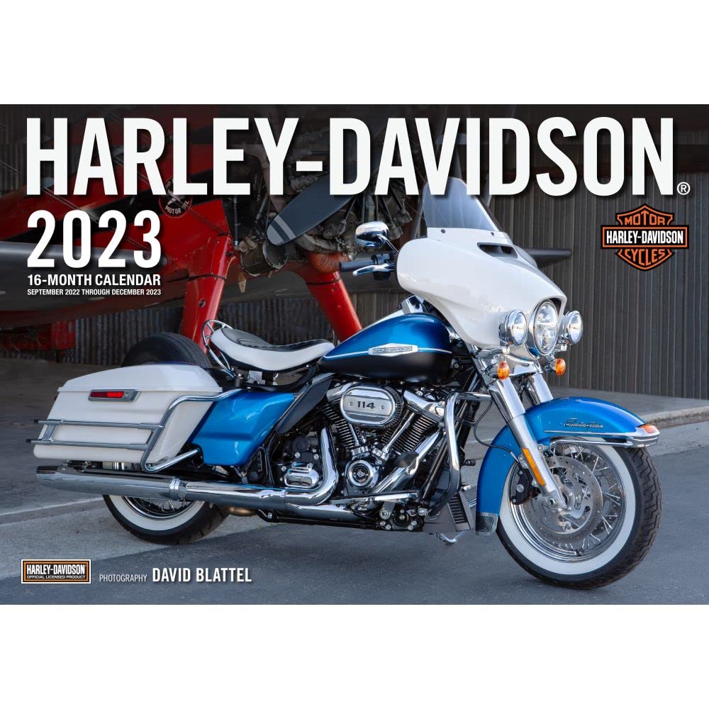 Harley-Davidson® 2023: 16-Month Calendar - September 2022 through December 2023