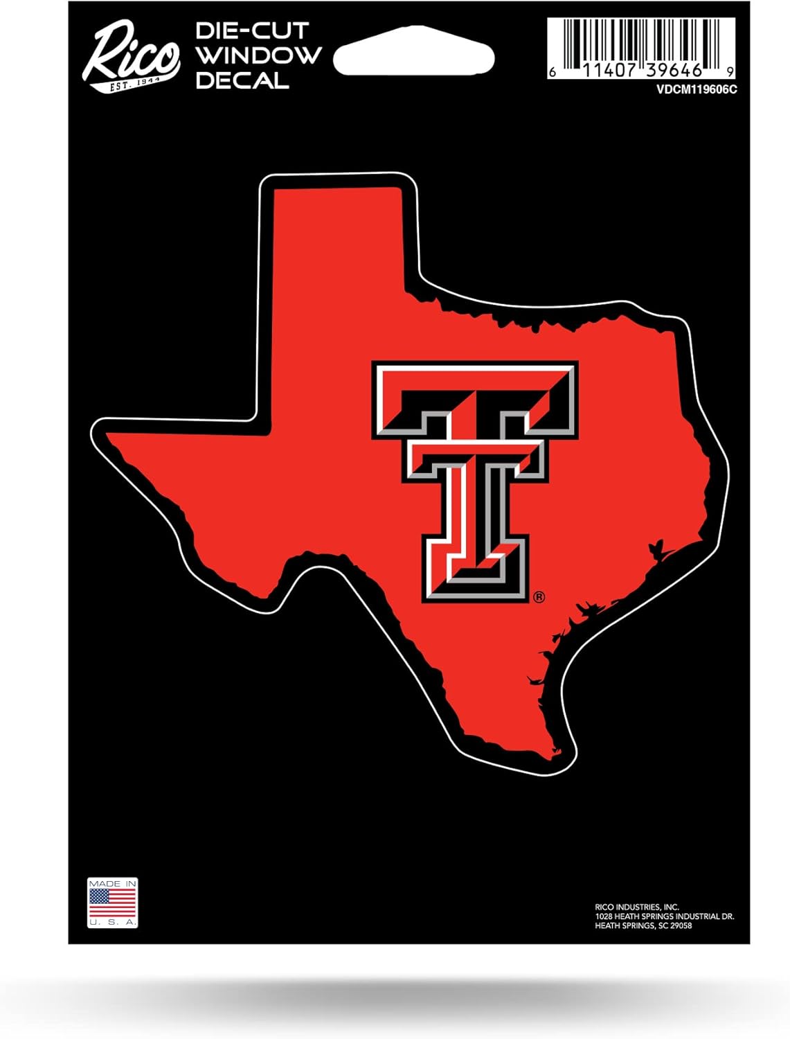 Rico Industries NCAA Teams 5″ x 7″ Vinyl Die-Cut Decal – Car/Truck/Home Accessory