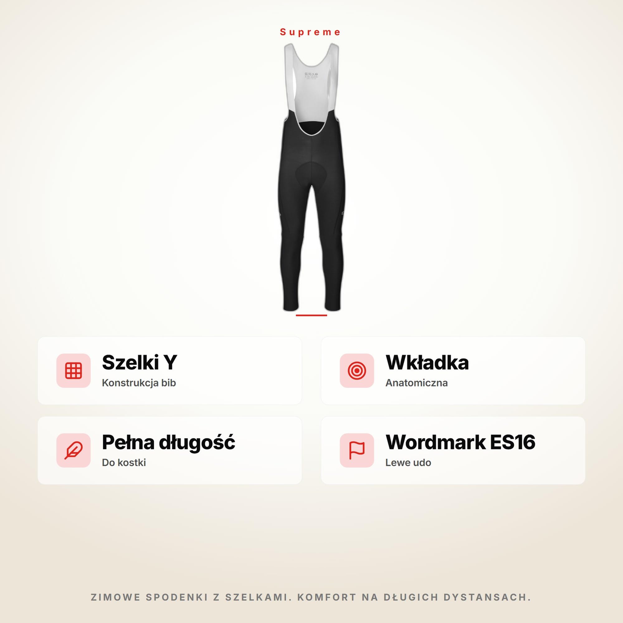 Zimowe Spodenki Kolarskie Uniseks | Bib Tight Termiczne Premium z Wkładką, Ochroną Wiatrową i Termiczną do Kolarstwa 5-15°C, Szelki Mesh i Pasy Odblaskowe