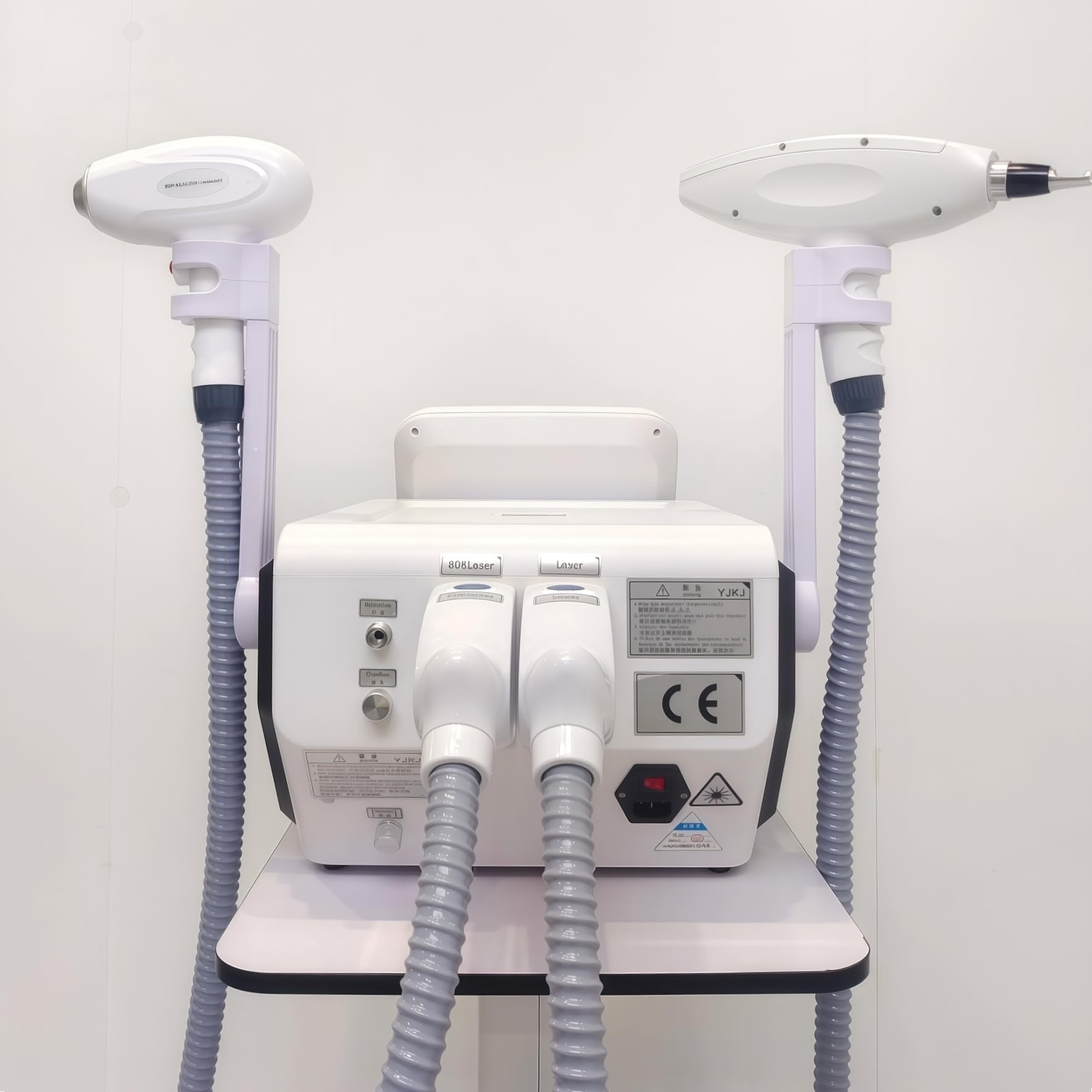 2 in 1 808 diodo laser depilatore 4 lunghezze d'onda 755/808/940/1064nm + picosecondi laser ND: YAG tattoo remover 4000W