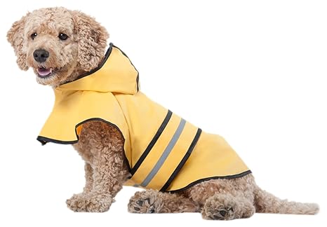 Fashion Pet Rainy Days Slicker Yellow Raincoat, XX-Large