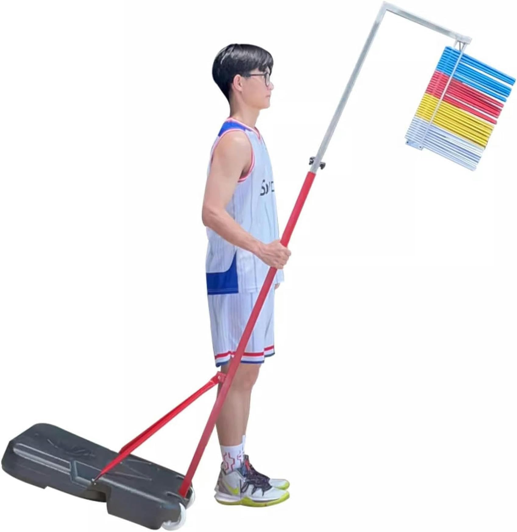 Testeur de mesure du saut vertical avec échelle de rebond portable Challenger