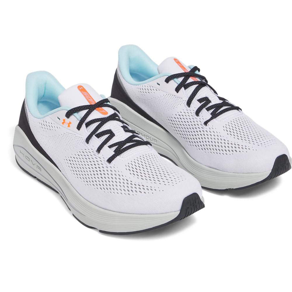 Under Armour Sonic 7 Zapatillas para Correr Zapatilla Neutral Hombres Summit White/Khaki Base/Racer Red
