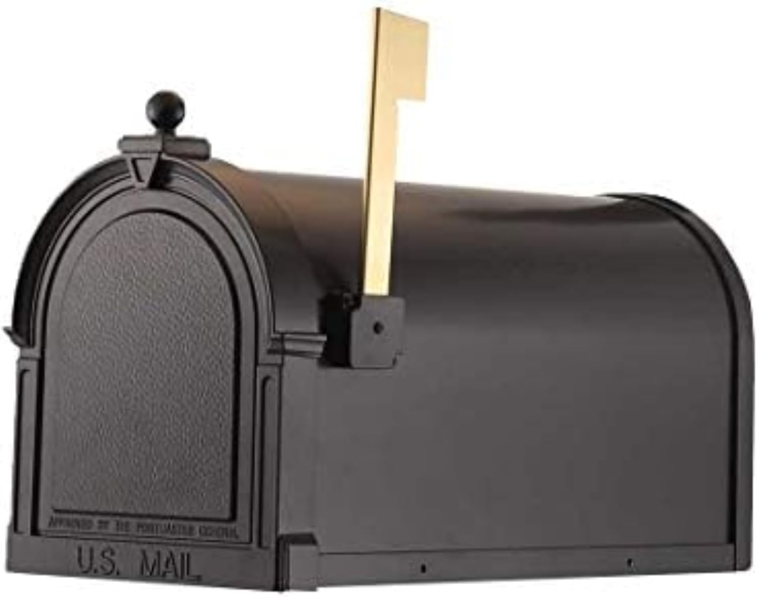 Special Lite Berkshire Curbside Mailbox - Oil Rubbed Bronze Cast Aluminum Mailbox for Post Mount - SCB-1015-ORB